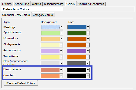 Image:Kalender im IBM Notes Social Edition 9.0 Client