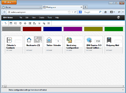 Image:IBM Notes 9 (Browser Plugin)